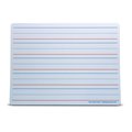 Flipside Products Magnetic Dry Erase Learning Mat, 2-Sided Ruled/Plain, 9in x 12in, 12PK 20076